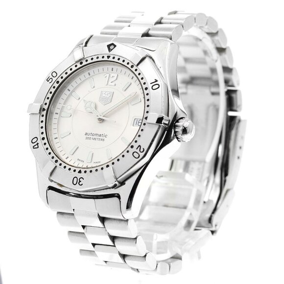 TAG HEUER 2000 series WK2116-0 Date Silver Dial Automatic Men's Watch_863677 - Picture 2 of 6